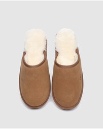 EVERAU - Australian Shepherd Ugg Cruz Slipper Cow Suede Upper House Shoes