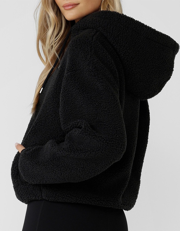 Lorna Jane - Field Teddy Zip Through Hoodie