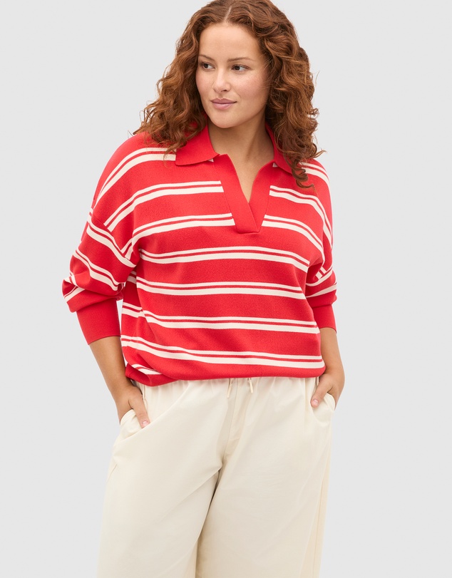 Seed Heritage - Relaxed Polo Knit