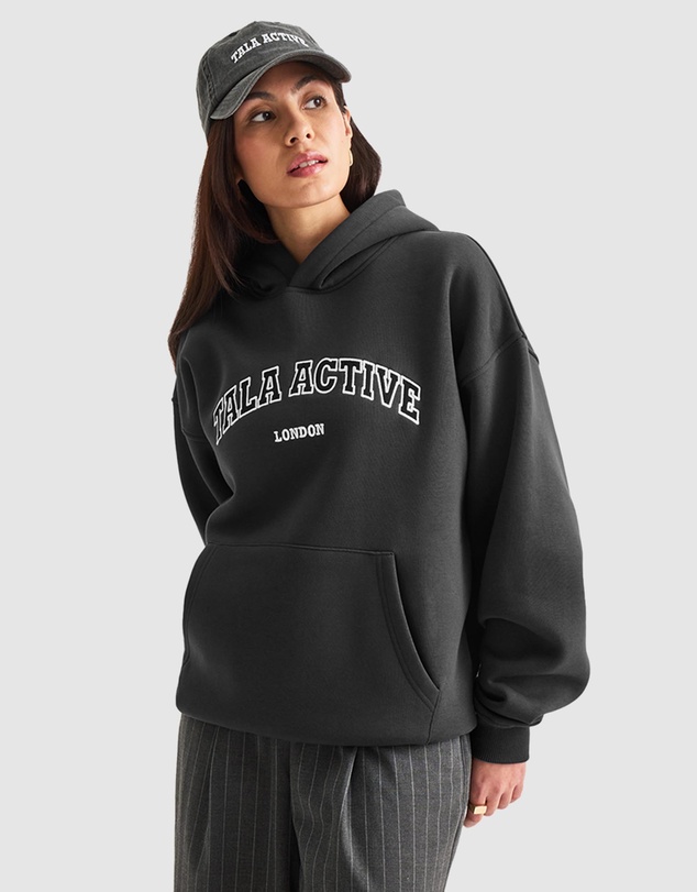 TALA - Active Applique Oversized Hoodie