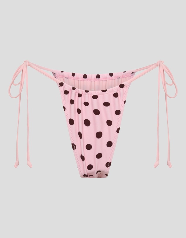 Vacay Swimwear - Rio Bottom Pink Polka