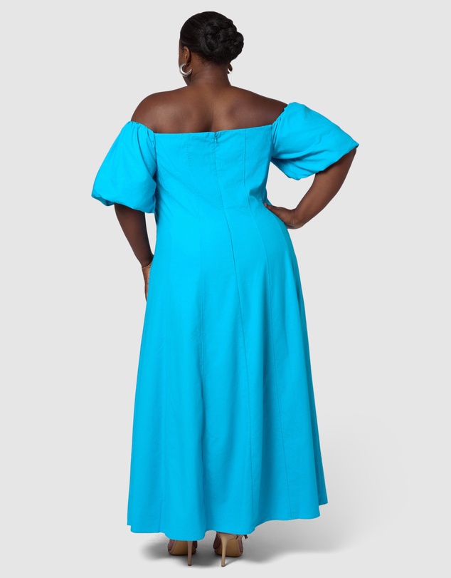 Pink Dusk by Curve Project - Heart Racer Midi Dress