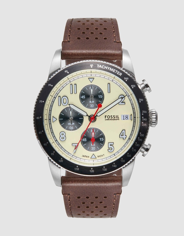 Fossil - Sport Tourer Brown Chronograph Watch