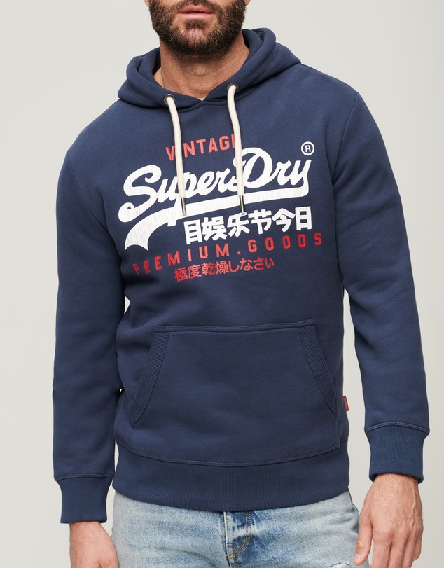 Superdry - Vintage Logo Duo Hoodie