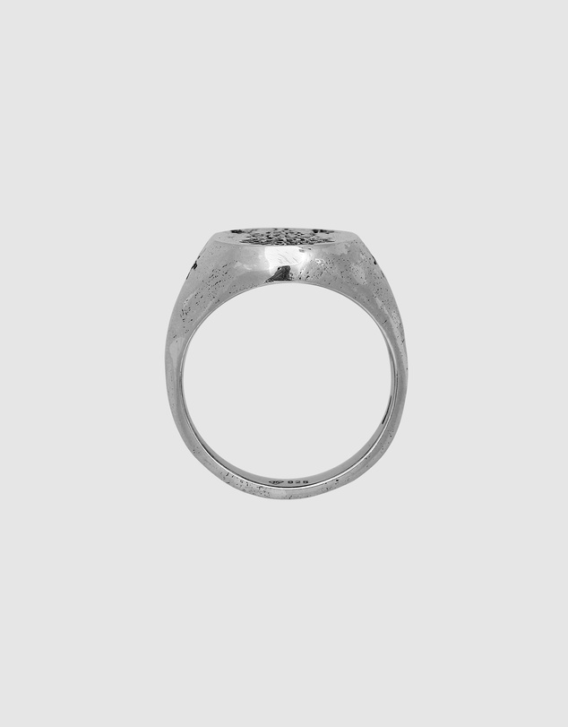 Haze & Glory - ICONIC EXCLUSIVE - Antidote Signet Ring in Oxidised 925 Silver