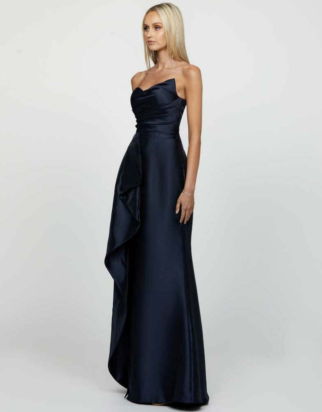 Bariano - Kasery Asymmetric Gown