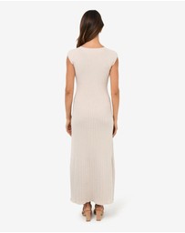 Forcast - Lourdes Ribbed Knit Dress