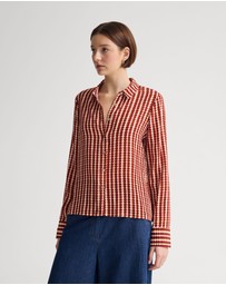 Oxford - Poppy Printed Blouse