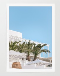 LEGGERA - Mykonian Palms Print