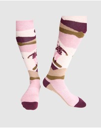 ROJO Outerwear - Retro Boarder Merino Sock Pack