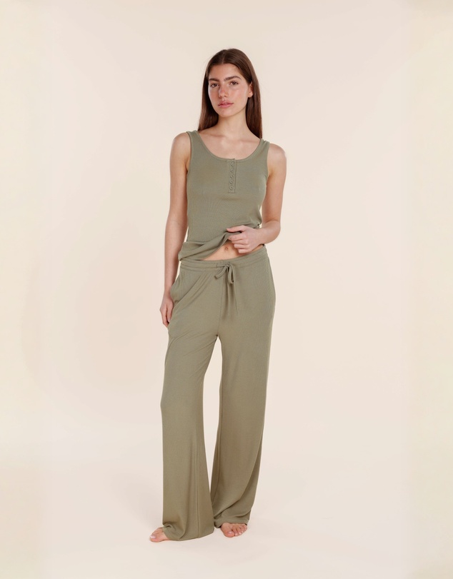 Gingerlilly - Athens Ribbed Long Pants