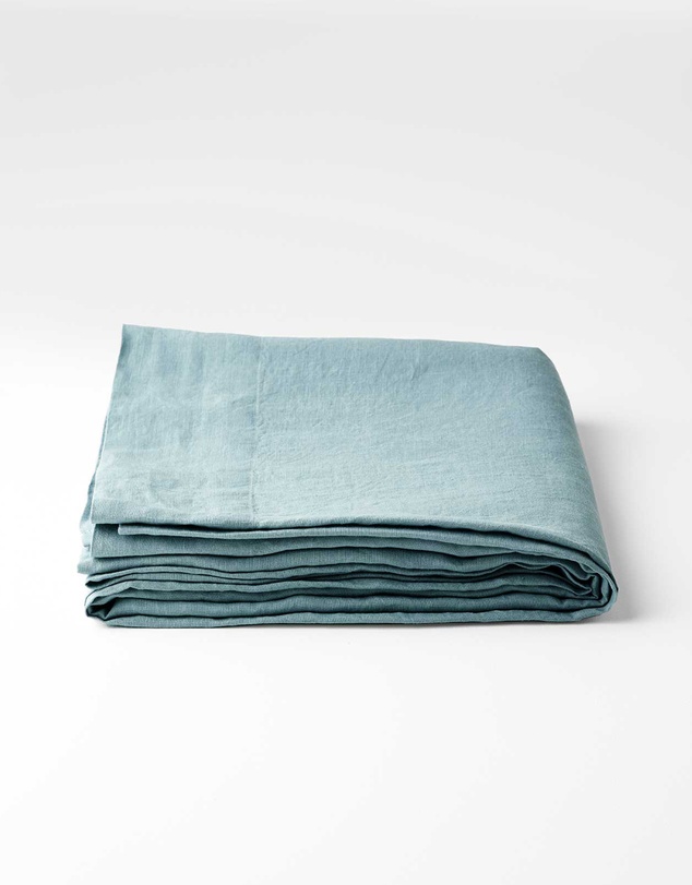 Aura Home - Emile Linen Flat Sheet