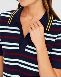 The Upside - Archie Collared Knit Polo