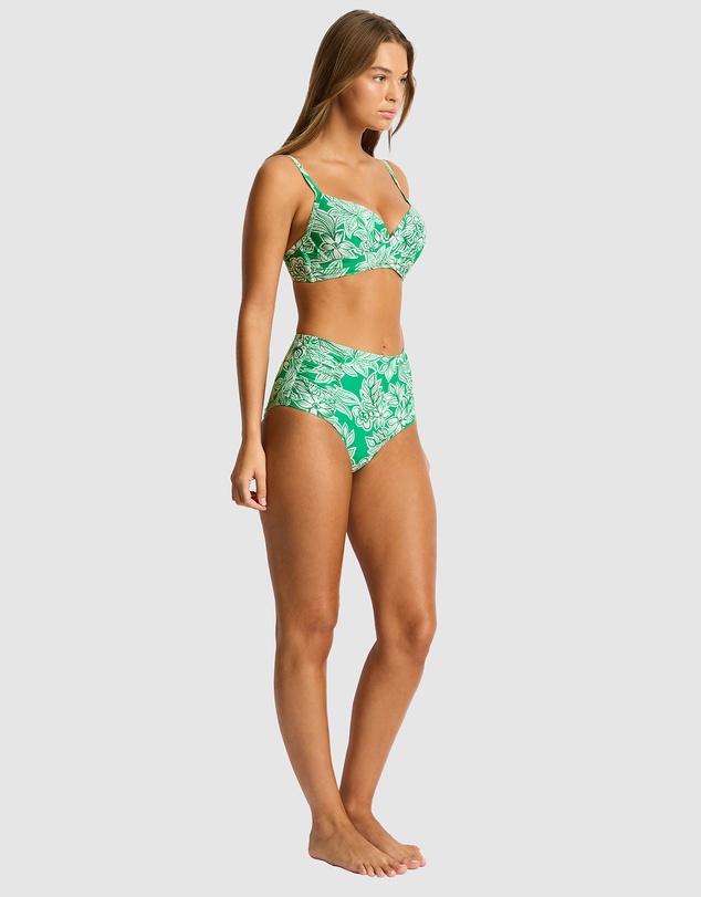 Sea Level Australia - Palmera Cross Front Moulded Underwire Bra