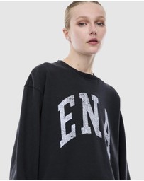 ENA PELLY - Lilly Oversized College Sweater