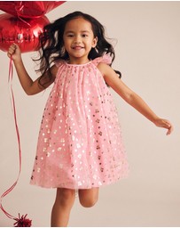 Huxbaby - Golden Cherries Princess Tulle Dress - Babies