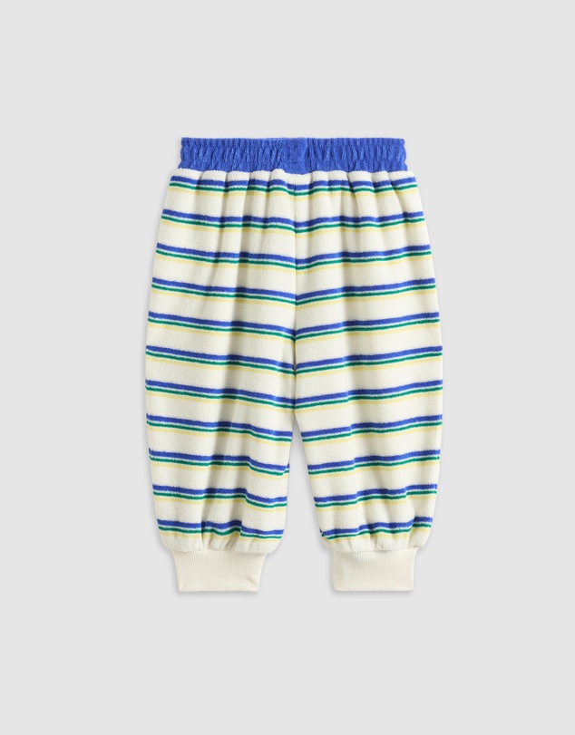 Seed Heritage - Stripe Towelling Track Pant