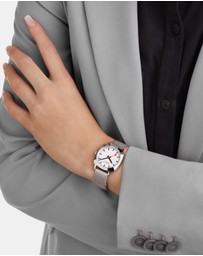 Mondaine - Mondaine Official Swiss Railways Petite Cushion 31mm Stainless Steel Watch