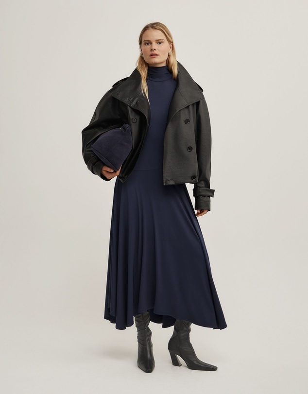 Witchery - High Neck Asymmetric Dress