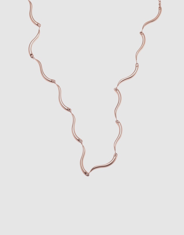 Skagen - Agnethe Rose Gold Tone Necklace