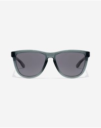 Hawkers Co - HAWKERS - Black Transparent Dark ONE RAW  Sunglasses for Men and Women UV400