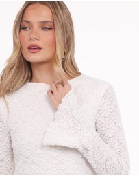 Petal & Pup - Gracie Lace Pant Set - Cream