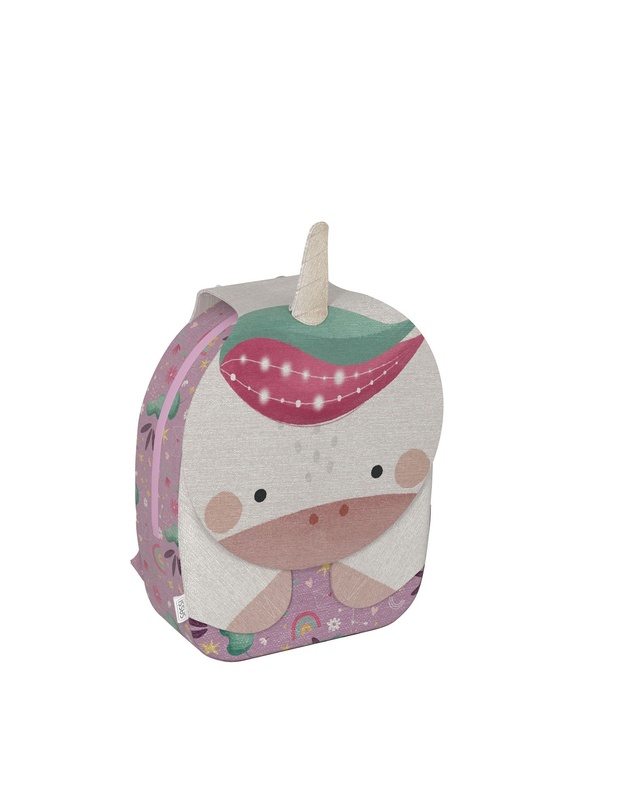 Sassi Meal - Cotton A5 Backpack Sparkly The Unicorn