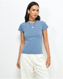 AERE - Organic Cotton Raglan T-Shirt