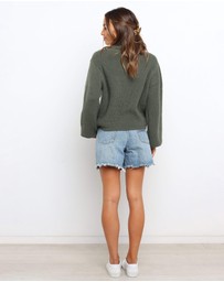 Petal & Pup - Freddie Knit Sweater - Green