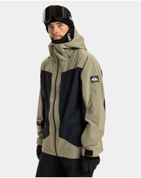 Quiksilver - Mens Ultralight Stretch 20K Snow Jacket