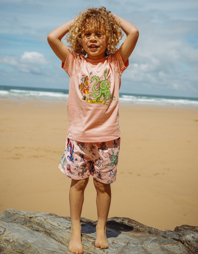 Boardies - Boardies Fantasy Folk Kids Swim Shorts