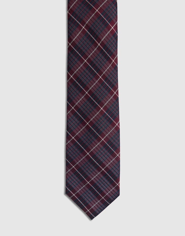 Oxford - Baird Check 7Cm Silk Tie