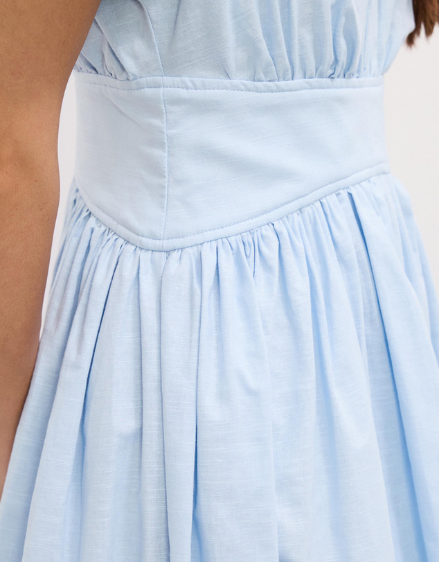The Fated - Gallery Waisted Midi Dress