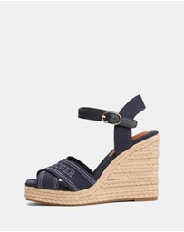 Tommy Hilfiger - Wedge Heel Espadrille Sandals - Women's