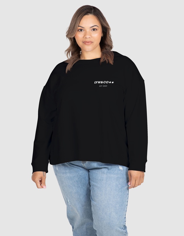 Love Your Wardrobe - LYW & Co Logo Sweat Top