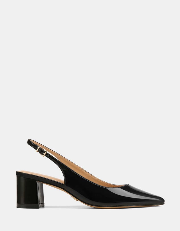 Wittner - Kennedy Patent Leather Slingbacks