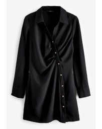 NEXT - Asymmetric Crepe Mini Dress