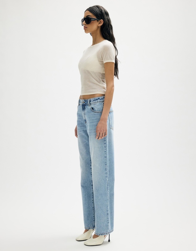 Minima Esenciales - Margot Mid Rise Slim Jeans