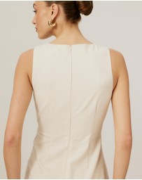 Tussah - Tie Midi Dress