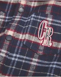Country Road - Organically Grown Cotton Hooded Check Shirt