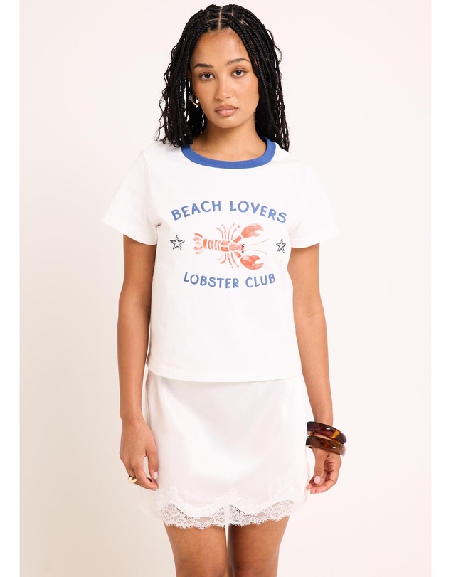 Subtitled - Lobster Club Short Sleeve T-Shirt
