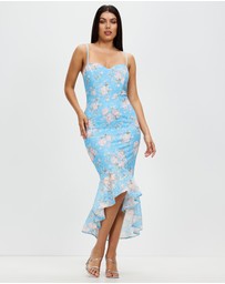 Romance by Honey and Beau - Amalia High Low Maxi Dress