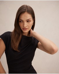 Forever New - Carly Sleeveless Tuck Mini Dress