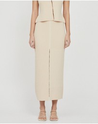 FRIEND of AUDREY - Mila Rib Skirt