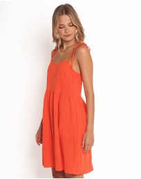 Petal & Pup - Emerson Mini Dress - Orange