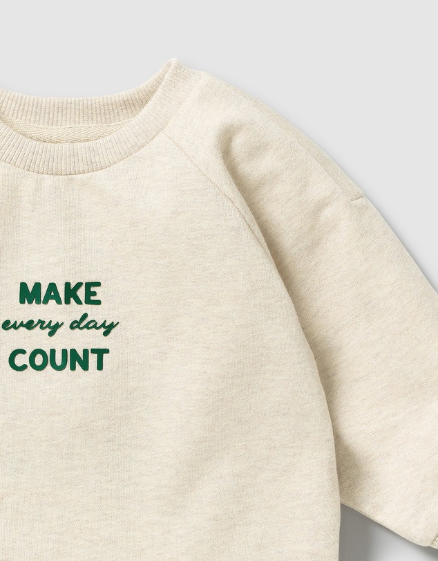 Wilson & Frenchy - Make Every Day Count Organic Sweats - Babies