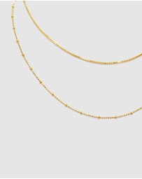 Ichu - Layers Necklace Gold