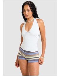 General Pants Co. Basics - Plunge Halter Top
