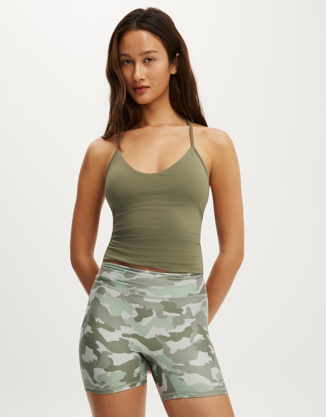 Cotton On Body Active - Ultra Soft V Neck Racer Back Tank