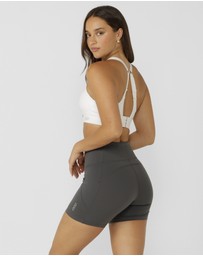 Lorna Jane - Amy No Chafe Phone Pocket 14cm Bike Shorts